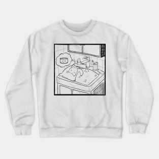 Cat Dreaming Crewneck Sweatshirt